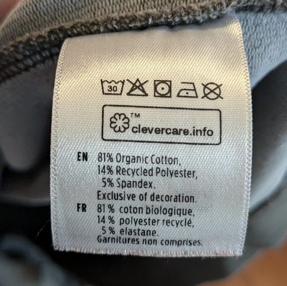TenTree green hoodie, tunic, medium - Picture 5 of 5